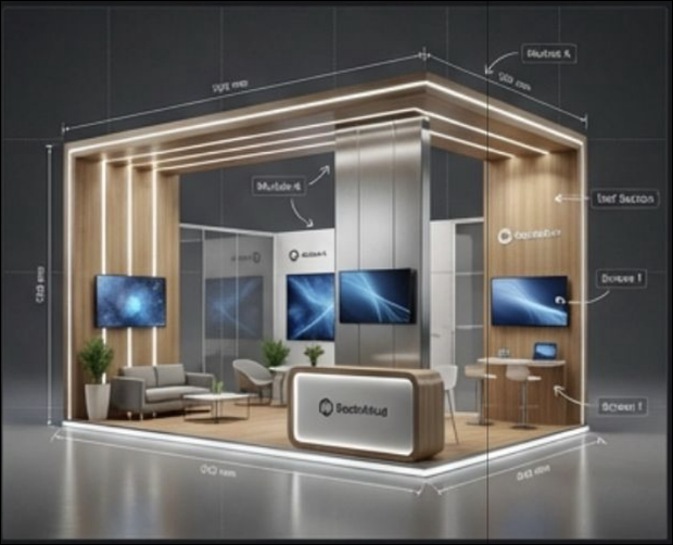 Booth Design Render